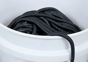 CT-08HD provat 9mm 7,5kg vulkanizační pryžová guma pro opravu pneu - provaz pro extruder