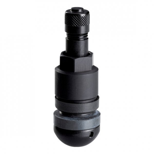 Sens.it ALU-Elox-Černý hliníkový ventil pro senzor tlaku v pneu ALLIGATOR