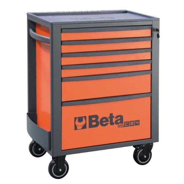 RSC24/6  Pojízdný vozík na nářadí se 6 zásuvkami BETA