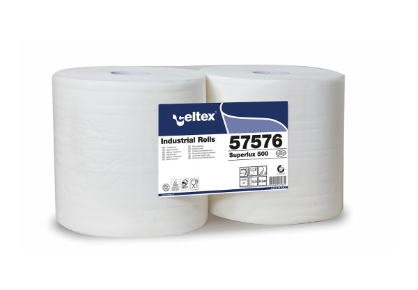 CELTEX Superlux 57576 papírové utěrky v roli 500 utržku 3 tvrstvé 265x380mm, délka návinu 190m